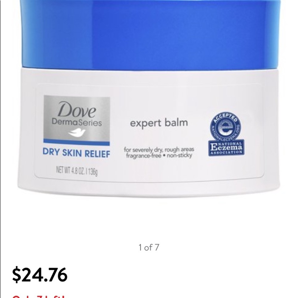 New dove repairing balm
